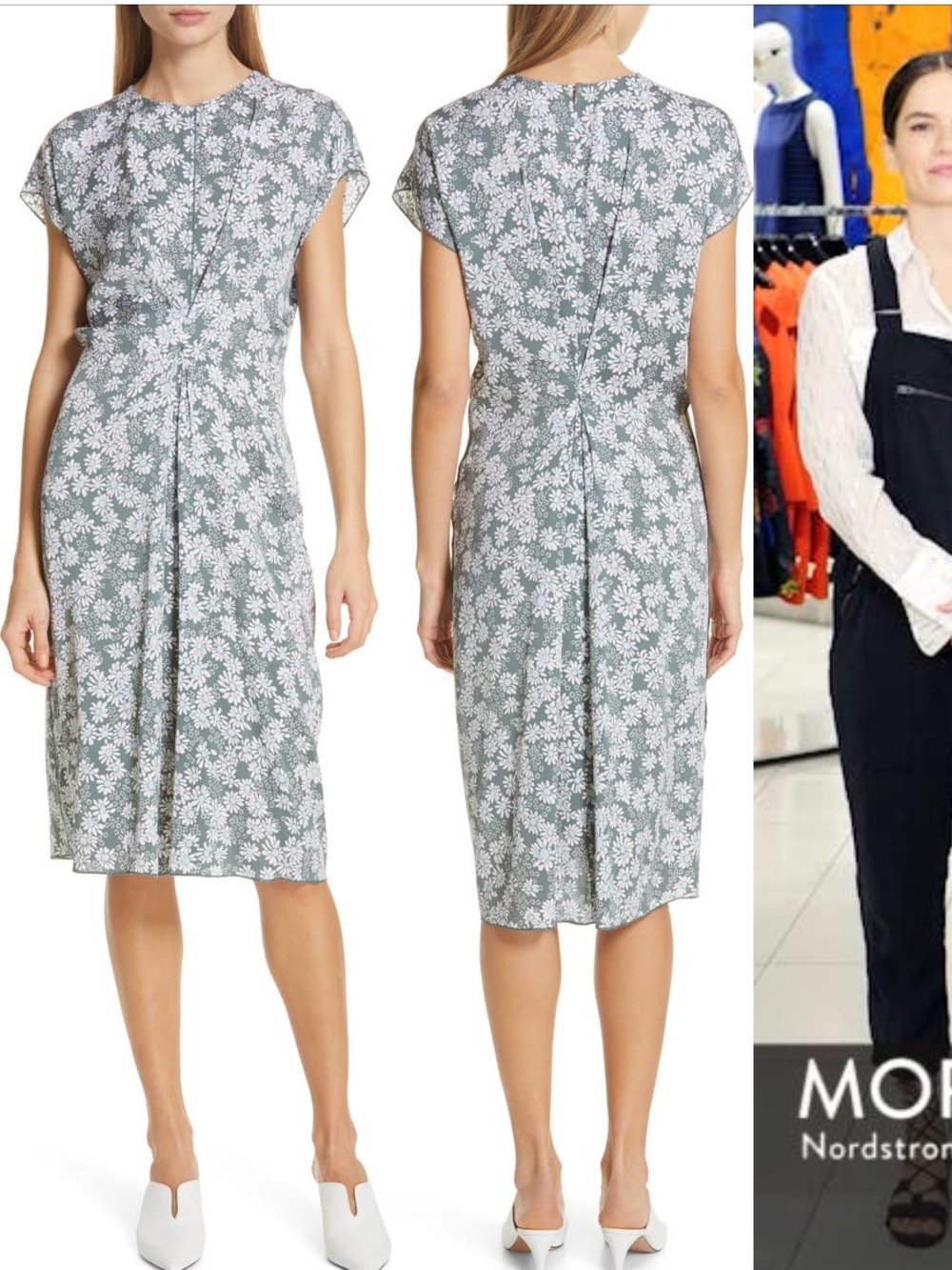 Lewit Pleat Floral Dress - Sz 4